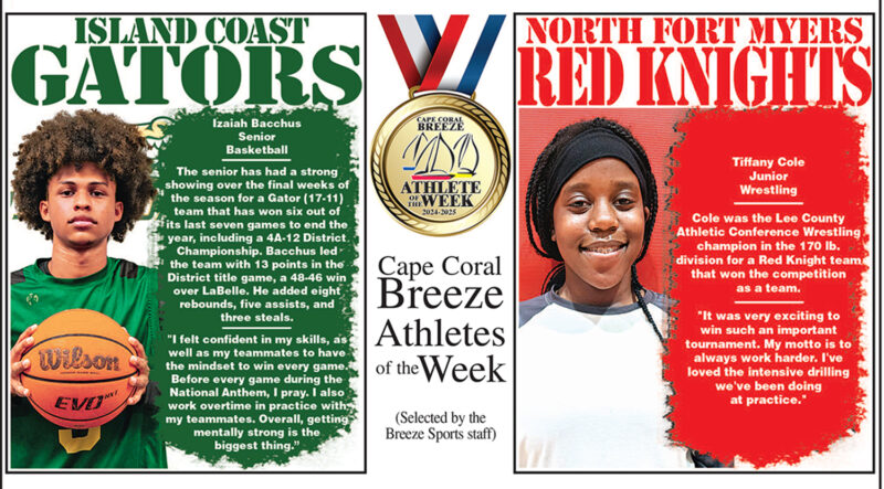 Athletes of the Week | Feb. 14 | Izaiah Bacchus & Tiffany Cole